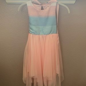 GIRLS OMBRÉ TULLE DRESS